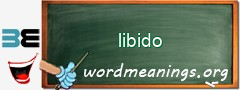 WordMeaning blackboard for libido